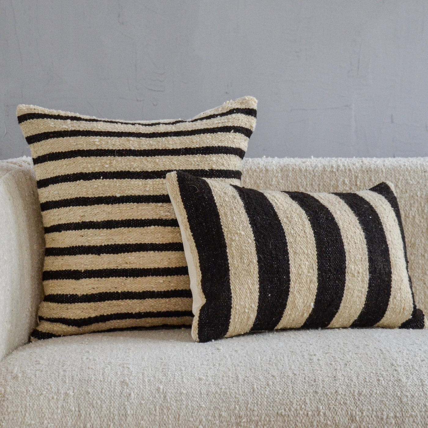 Stripes Wool Pillow Covers by Diego Olivero Studio