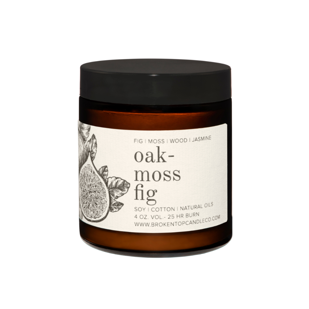 Oakmoss Fig Soy Candle