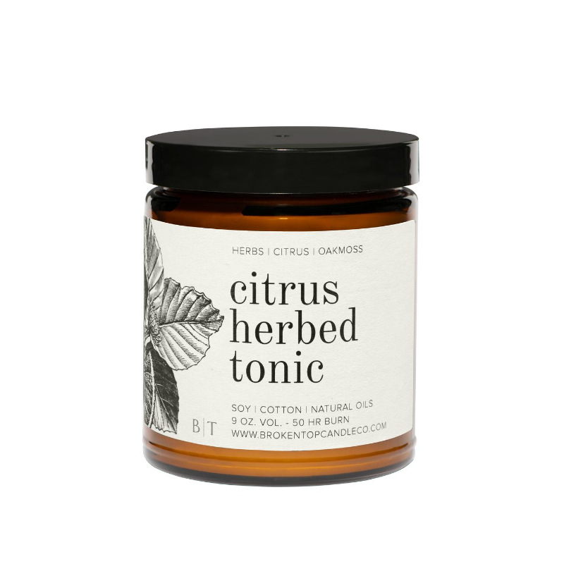 Citrus Herbed Tonic Soy Candle