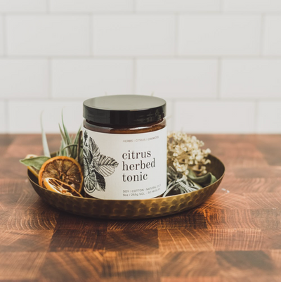 Citrus Herbed Tonic Soy Candle